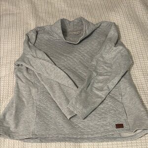 LL Bean quilted pullover